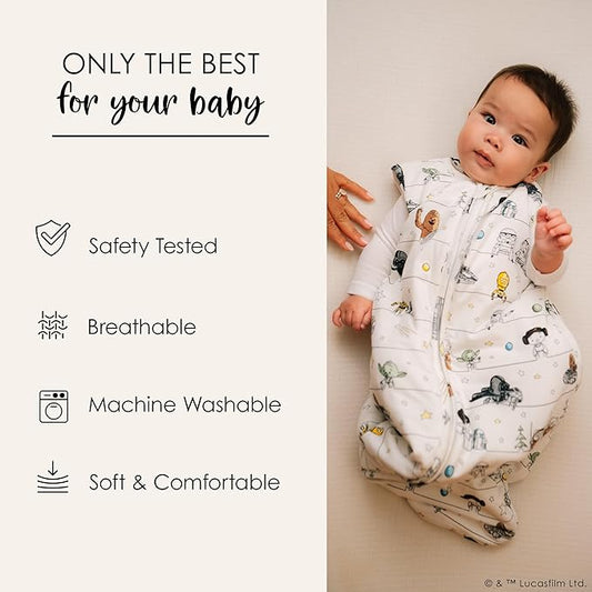 Milk Snob Disney Baby Sleeping Sack, Sleeveless Sleep Bag and Wearable Zip Up Blanket for Girl and Boy, Newborn Infant Shower