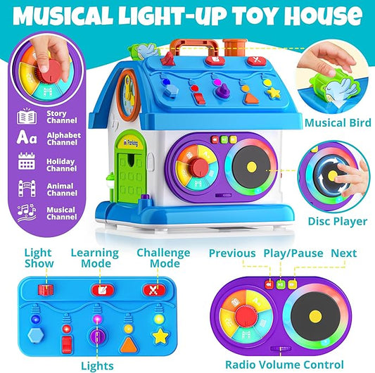 Montessori Toys for 1 Year Old Boy Girl Gifts, 1st Birthday for One Year Old Boys Girl First Gift Baby Toy 12-18 Months, Educational Learning Toddler Toys 1-2
