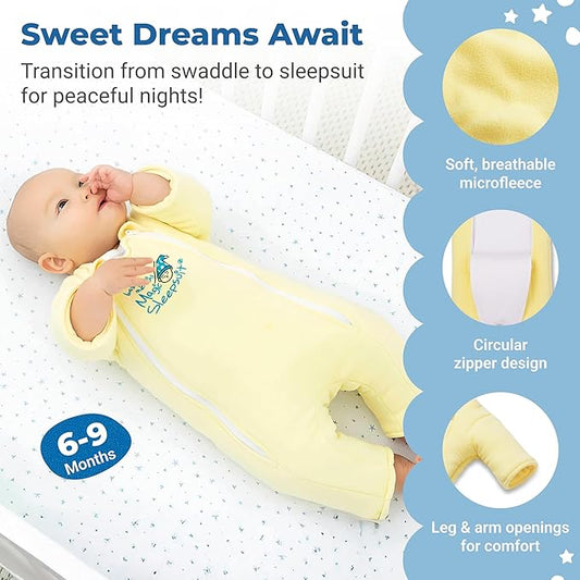Magic Sleepsuit Baby Merlin's Microfleece Baby Swaddle Transition Product
