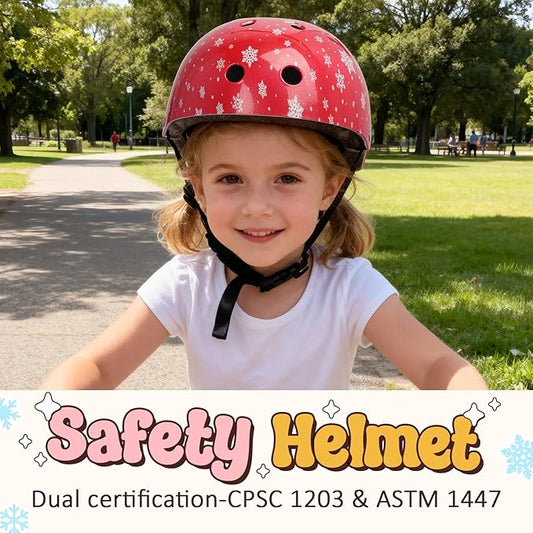 Toddler Kids Bike Helmet,Adjustable for Child Boys Girls,Multi-Sport & Ventilation for Bicycle Scooter Skateboard Skate