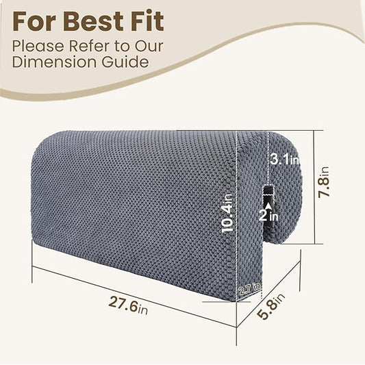 Toddler Bed Rail Bumpers - Anti-Fall | Anti-Collision | Multi-Height Compatibility | Washable Cover | Easy to Install | Fit Toddler, Loft, Bunk & Floor Bed (2.3 Ft)