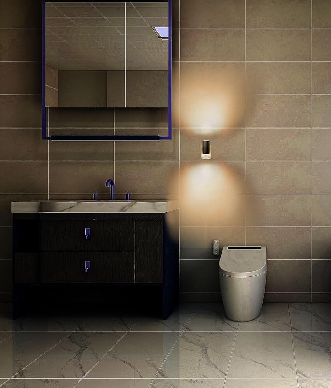 4 Pack Dimmable LED Night Light Plug-in with Dusk to Dawn Sensor, 5000K Daylight, 0-300LM Adjustable Brightness & 180° Rotating Head, Auto On/Off, for Bedroom, Bathroom, Kitchen, Hallway Outlet