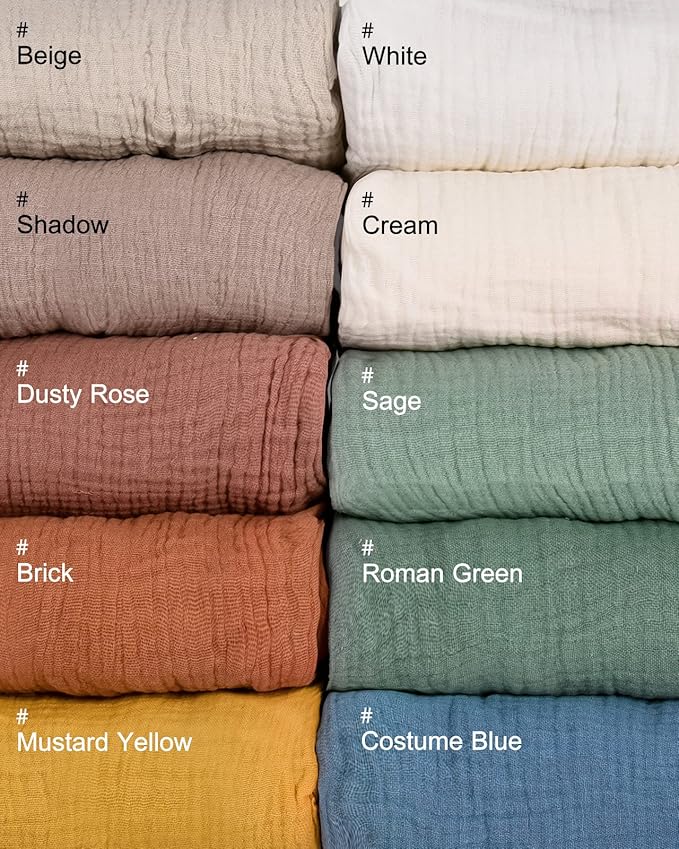 Crib Sheets for Boys Girl, Fitted Baby Toddler Bed Sheets 28" x 52", Neutral Muslin Cotton Crib Mattress Bedding Soft and Breathable Comfort (Vintage Taupe)