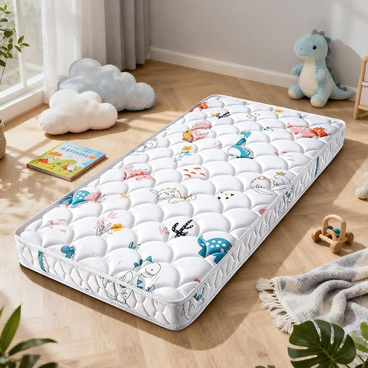 Premium 5" Crib Mattress and Toddler Mattress, Dual-Sided and Firm, Hypoallergenic Crib Mattress, Fits Standard Crib and Toddler Bed