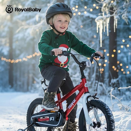 RoyalBaby Kids Bike Freestyle Classic & EZ Balance Pedal Switchable Bicycle, 12 14 16 18 Inch, 3-10 Years Toddler to Big Kids