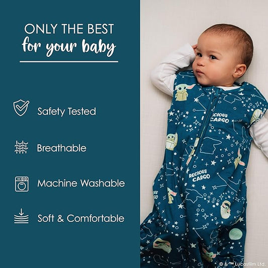 Milk Snob Disney Baby Sleeping Sack, Sleeveless Sleep Bag and Wearable Zip Up Blanket for Girl and Boy, Newborn Infant Shower