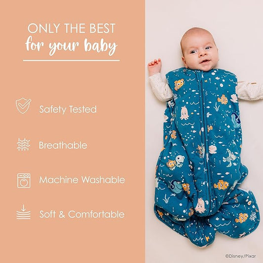 Milk Snob Disney Baby Sleeping Sack, Sleeveless Sleep Bag and Wearable Zip Up Blanket for Girl and Boy, Newborn Infant Shower