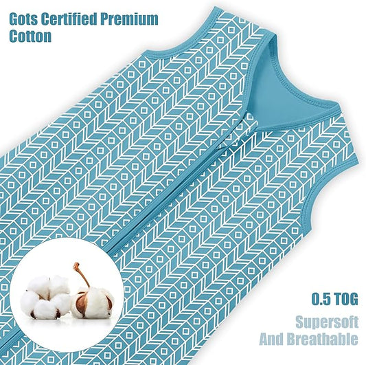 SWEET DOLPHIN Baby Sleep Sack - 100% Cotton