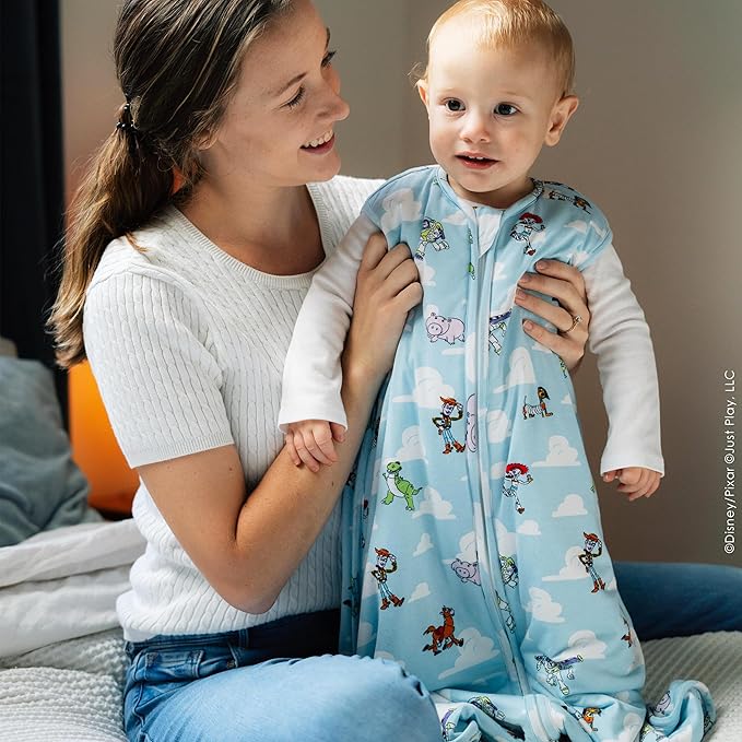 Milk Snob Disney Baby Sleeping Sack, Sleeveless Sleep Bag and Wearable Zip Up Blanket for Girl and Boy, Newborn Infant Shower