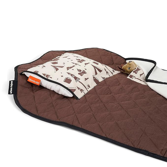 Tot Cot Kids Nap Mat - Toddler Preschool Daycare Bedding Cover with Blanket and Pillow - Ages 2 Yrs to 5 Yrs
