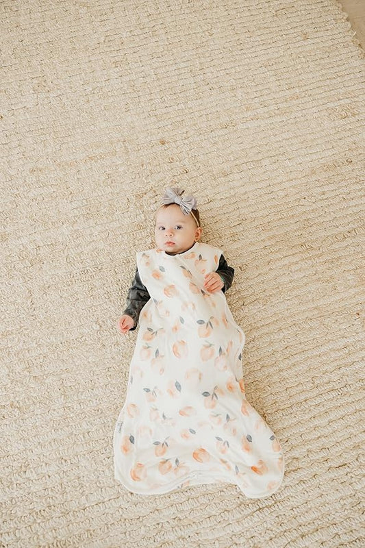 Copper Pearl Sleep Sack: Warm and Cozy Baby Bag in a Variety of Trendy Designs, Safe Alternative to Blankets, Sleeveless Baby Sleep Sack Swaddle Sizes Newborn to 24 Months - Caroline