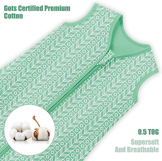 SWEET DOLPHIN Baby Sleep Sack - 100% Cotton