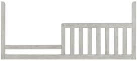 Toddler Bed Safety Guard Rail for Westwood Design Convertible Cribs - Solid Wood Rail for Convertible Crib to Toddler Bed Conversion - Safety Rails for Children's Beds (Weathered Washed Sierra)