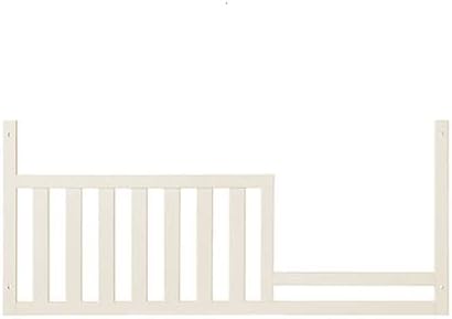 Toddler Bed Safety Guard Rail for Oxford Baby, Soho, Ozlo & Avalon Baby Convertible Cribs - Solid Wood Rail for Toddler Bed Conversion - Safety Rails for Children (Heirloom White, Option 1)