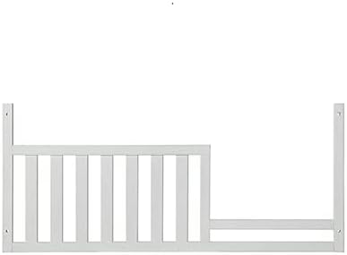 Toddler Bed Safety Guard Rail for Westwood Design Convertible Cribs - Solid Wood Rail for Convertible Crib to Toddler Bed Conversion - Safety Rails for Children's Beds (Seashell White, Taylor)