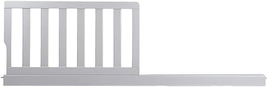 Toddler Bed Safety Guard Rail for Evolur Baby Convertible Cribs - Solid Wood Rail for Convertible Crib to Toddler Bed Conversion - Safety Bed Rail for Children (Pebble Dove Grey, Model 846)