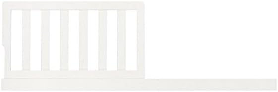 Toddler Bed Safety Guard Rail for Evolur Baby Convertible Cribs - Solid Wood Rail for Convertible Crib to Toddler Bed Conversion - Safety Bed Rail for Children (Pearl Shimmer, Model 846)