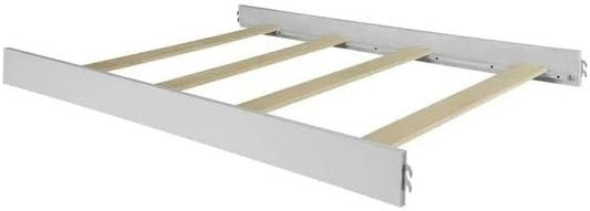 Full-Size Conversion Kit Bed Rails for Evolur Cribs - Solid Wood Crib Convertible Kit to Kids Bed - Transitional Style Rails & Easy-to-Install Child Essentials for Safety (Akoya Grey Pearl)