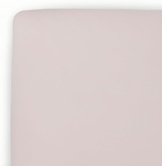 Little Unicorn Premium Stretch Knit Crib Sheet |Super Soft with Optimal Stretch (Soft Blush)