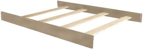 CC KITS Full-Size Conversion Kit Bed Rails Compatible with Bertini Baby Cribs (Mineral Grey)