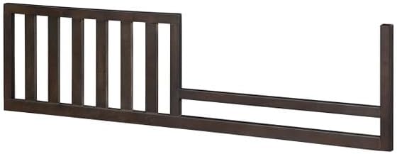 Toddler Bed Safety Guard Rail for Dolce Babi Convertible Cribs - Solid Wood Rail for Convertible Crib to Toddler Bed Conversion - Safety Bed Rail for Children (Mineral Grey)