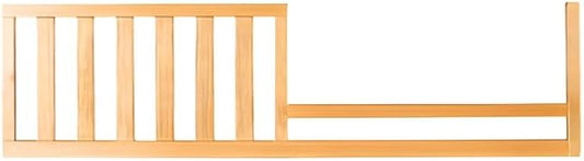 Toddler Bed Safety Guard Rail for Dolce Babi Convertible Cribs - Solid Wood Rail for Convertible Crib to Toddler Bed Conversion - Safety Bed Rail for Children (Unfinished)