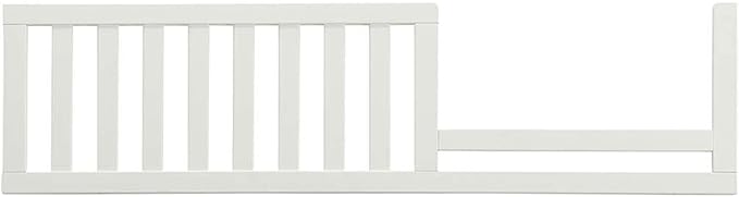 Toddler Bed Safety Guard Rail for Westwood Design Convertible Cribs - Solid Wood Rail for Convertible Crib to Toddler Bed Conversion - Safety Rails for Children's Beds (White, Jonesport Crib)