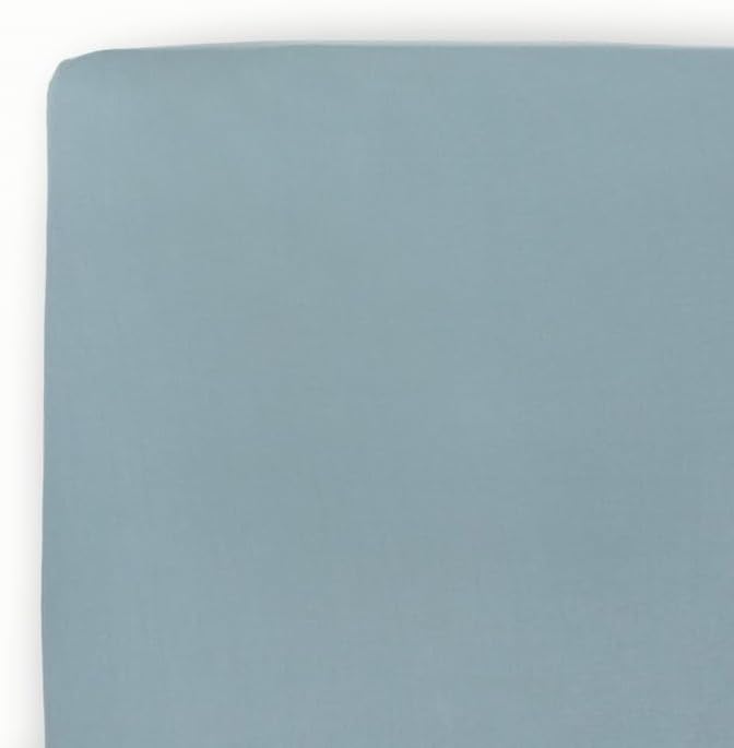 Little Unicorn Premium Stretch Knit Crib Sheet |Super Soft with Optimal Stretch (Harbor)