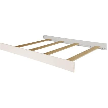 Full-Size Conversion Kit Bed Rails for Suite Bebe Convertible Cribs - Solid Wood Rail - Toddler and Adult Bed Rail for Full-Size Beds - Essential Nursery & Baby Furniture (White)