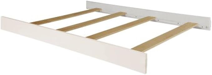 Full-Size Conversion Kit Bed Rails #1216 for Pali Convertible Cribs - Solid Wood Rail - Toddler and Adult Bed Rail for Full-Size Beds - Essential Nursery & Baby Furniture (Vintage White)