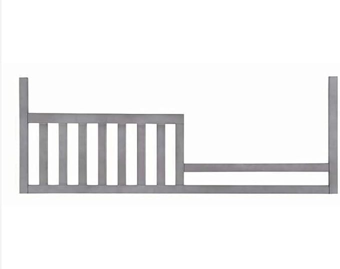 Toddler Bed Safety Guard Rail for Westwood Design Convertible Cribs - Solid Wood Rail for Convertible Crib to Toddler Bed Conversion - Safety Rails for Children's Beds (Cloud, Hanley Crib)