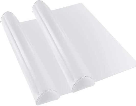 Lilian&Gema [2-Pack] Inflatable Bed Rails for Toddlers Travel Bed Bumper for King, Queen, Twin, Full-Size Bed Non-Slip Soft Flocking Portable Beds Rails for Hotel, Travel, Home