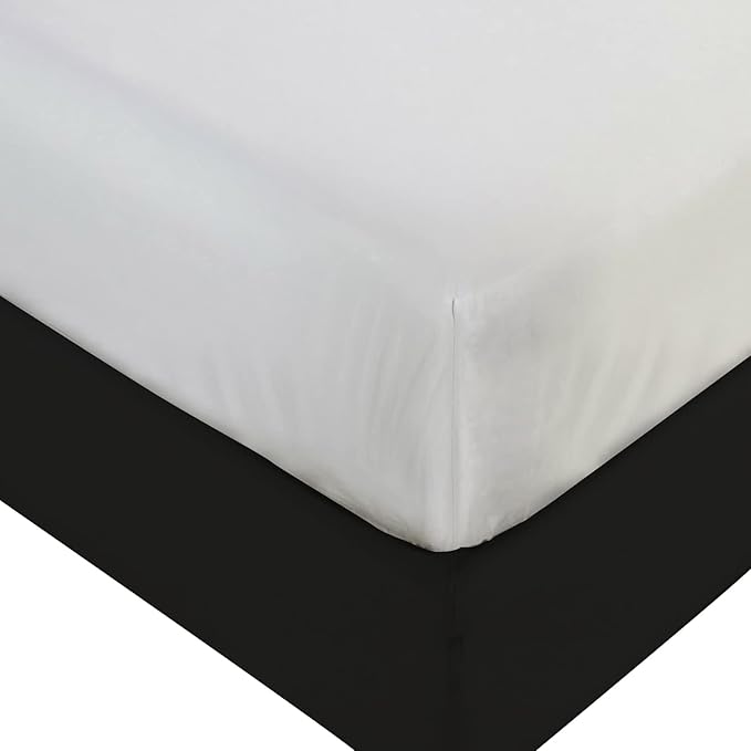 BLISSFORD Plastic Mattress Protector - Heavy Duty, Twin Size Fitted Vinyl - Plastic Mattress Cover, Rubber Sheets for Bedwetting Adult or Child, 100% Waterproof Sheets for Bed