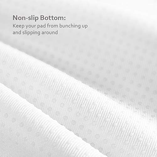 Bed Pads Washable Waterproof(2 Pack, 34 x 36), Washable and Reusable Anti Slip Chuck Pads Incontinence Underpad Sheet Protector for Adults, Elderly, Kids, Toddler and Pets, Grey