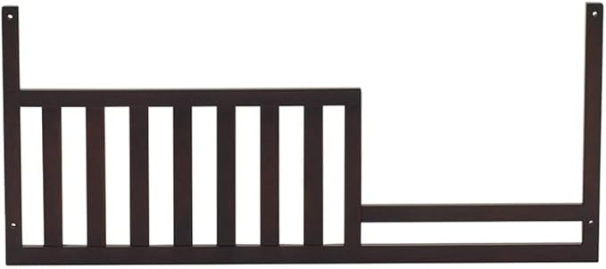 Toddler Bed Safety Guard Rail for Westwood Design Convertible Cribs - Solid Wood Rail for Convertible Crib to Toddler Bed Conversion - Safety Rails for Children's Beds (River Rock, Taylor)
