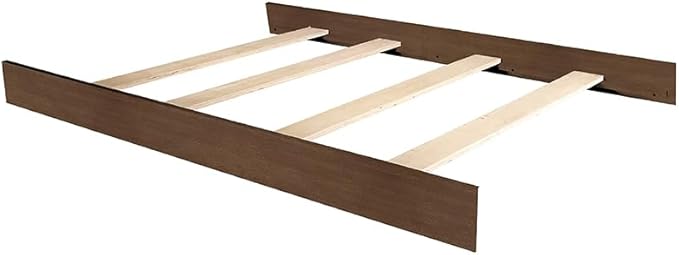 Full-Size Conversion Kit Bed Rails for Westwood Design Convertible Cribs - Solid Wood Rail - Toddler and Adult Bed Rail for Full-Size Beds - Essential Nursery and Baby Furniture (Tuscan, Option 2)