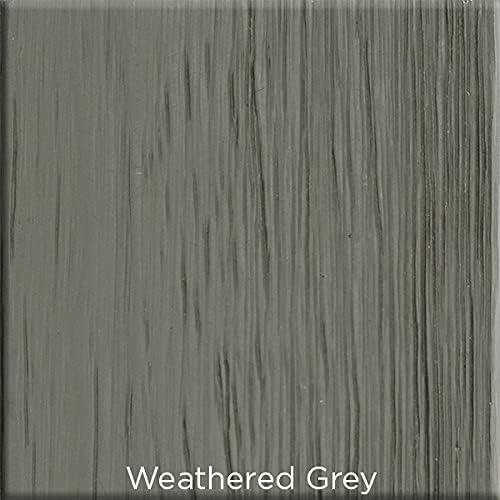 Toddler Bed Safety Guard Rail for Dolce Babi Convertible Cribs - Solid Wood Rail for Convertible Crib to Toddler Bed Conversion - Safety Bed Rail for Children (Weathered Grey)