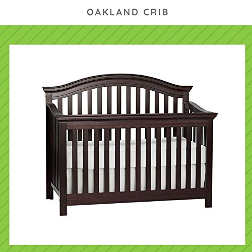Full-Size Conversion Kit Bed Rails for Suite Bebe Convertible Cribs - Solid Wood Rail - Toddler and Adult Bed Rail for Full-Size Beds - Essential Nursery & Baby Furniture (Espresso)