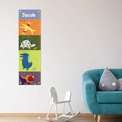 Personalized Growth Chart for Kids, Dinosaur - I See Me!