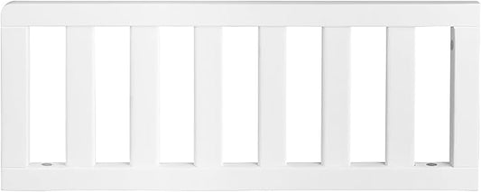 Toddler Safe Guardrail Compatible with Delta Children Convertible Crib, Crib Rail for Prevent Toddler from Rolling Off The Bed, White