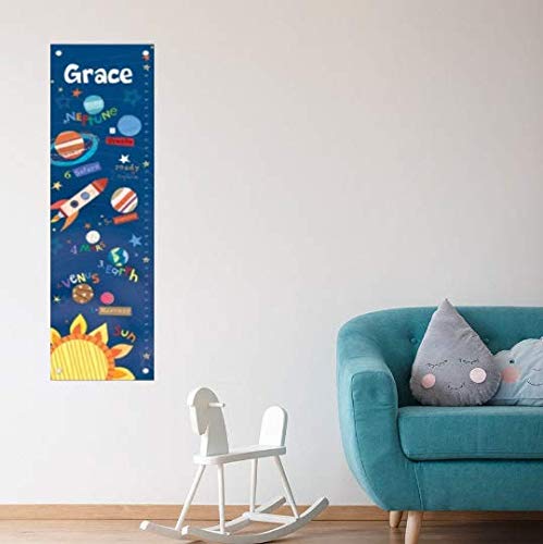 Personalized Growth Chart for Kids, Outer Space - I See Me!
