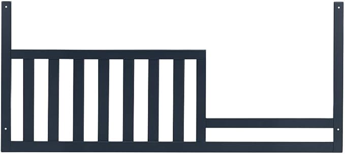Toddler Bed Safety Guard Rail for Kingsley & Centennial Convertible Cribs - Solid Wood Rail for Convertible Crib to Toddler Bed Conversion - Safety Bed Rail for Children (Navy)