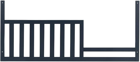 Toddler Bed Safety Guard Rail for Kingsley & Centennial Convertible Cribs - Solid Wood Rail for Convertible Crib to Toddler Bed Conversion - Safety Bed Rail for Children (Navy)