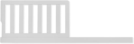 Toddler Bed Safety Guard Rail for Evolur Baby Convertible Cribs - Solid Wood Rail for Convertible Crib to Toddler Bed Conversion - Safety Bed Rail for Children (Akoya Grey Pearl, Model 846)