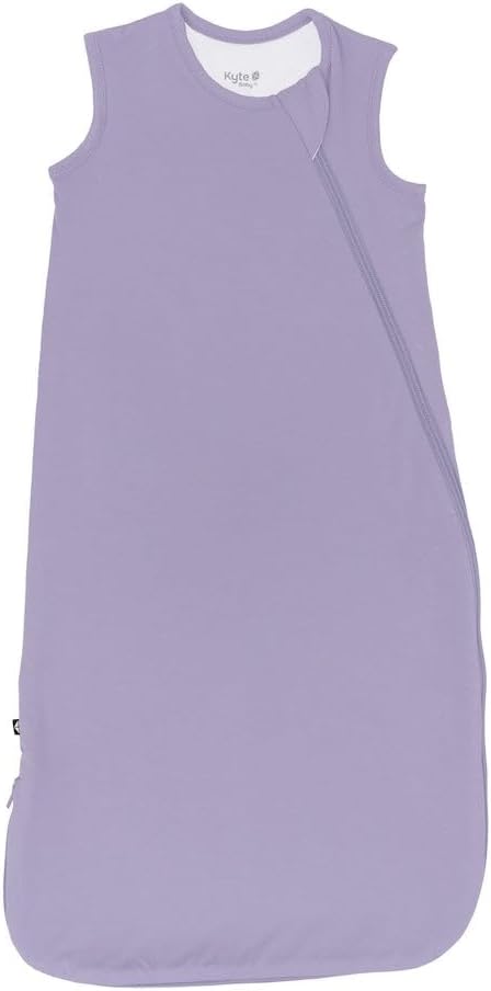KYTE BABY Unisex Sleep Bag for Babies and Toddlers, 0.5 Tog, 97% Rayon made from Bamboo, 3% Spandex (Small, Taro)