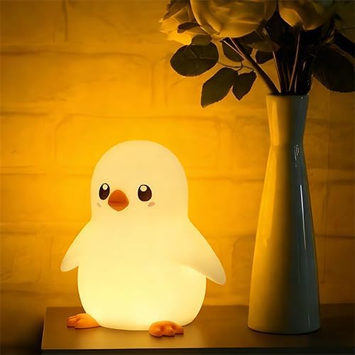 DNBFLL Penguin Night Light, Night Light for Kids,Kid Rooms Lamps, Charming lamp Decoration for Children's Rooms, Delightful Gifts for Baby Boys and Girls, Christmas Presents