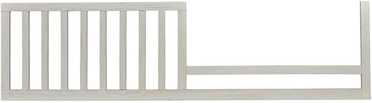 Toddler Bed Safety Guard Rail for Evolur Baby Convertible Cribs - Solid Wood Rail for Convertible Crib to Toddler Bed Conversion - Safety Bed Rail for Children (Cloud, Model 811)