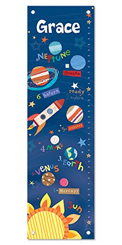 Personalized Growth Chart for Kids, Outer Space - I See Me!