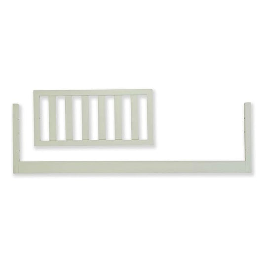 dadada Baby Toddler Bed Rail – Crib Conversion Kit for Brand Crib Models Only (Soho, Austin, Lala, Bliss & Spirit) – Solid Beechwood, Made in Italy, GREENGUARD Gold Certified (Sage)