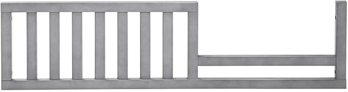 Toddler Bed Safety Guard Rail for Westwood Design Convertible Cribs - Solid Wood Rail for Convertible Crib to Toddler Bed Conversion - Safety Rails for Children's Beds (Cloud, Meadowdale)